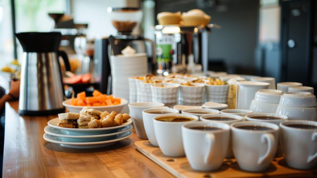 Café da manhã empresarial nos Jardins