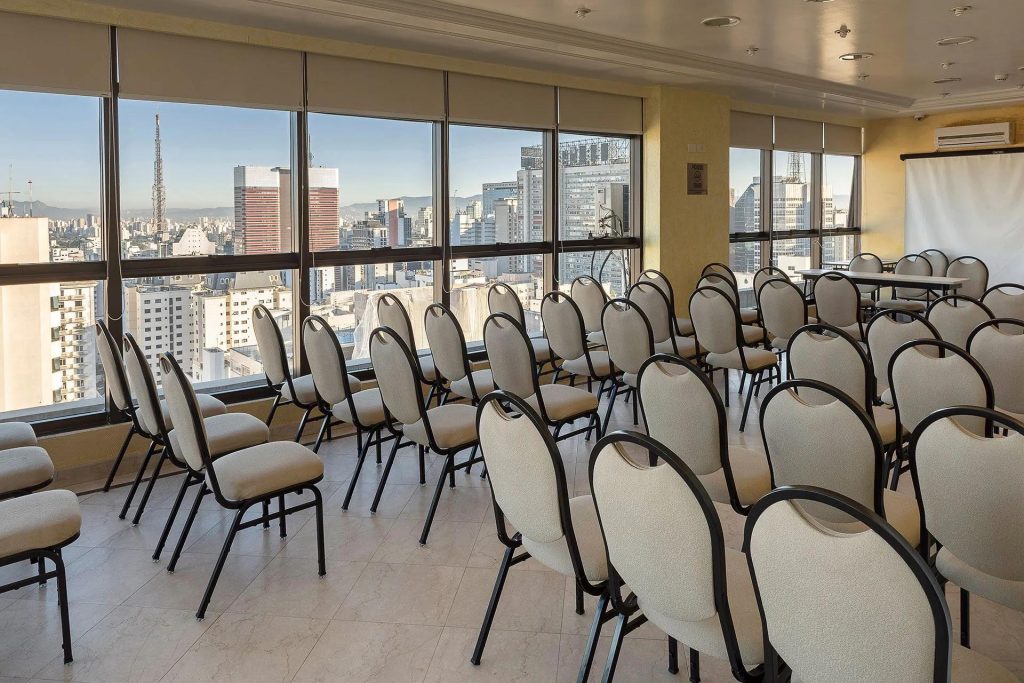 Sala para workshop em São Paulo